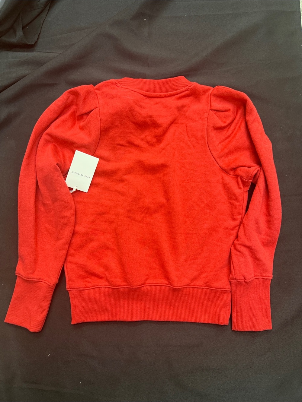 NWT Free Assembly Women’s Bow Neck Sweatshirt size Small - Picture 5 of 5